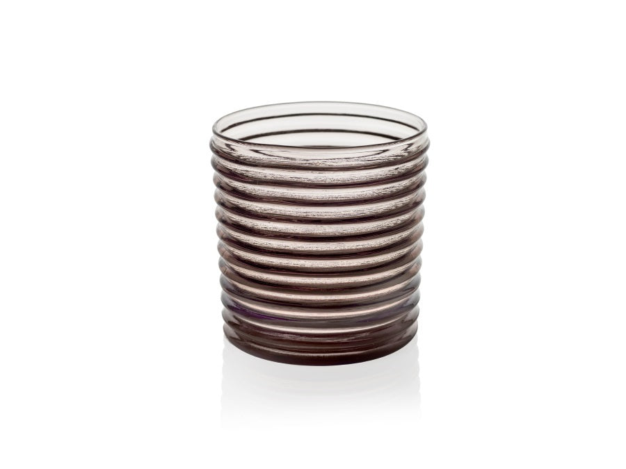 "Vertigo" set 6 bicchieri acqua - 30 cl / Grigio Bronzo