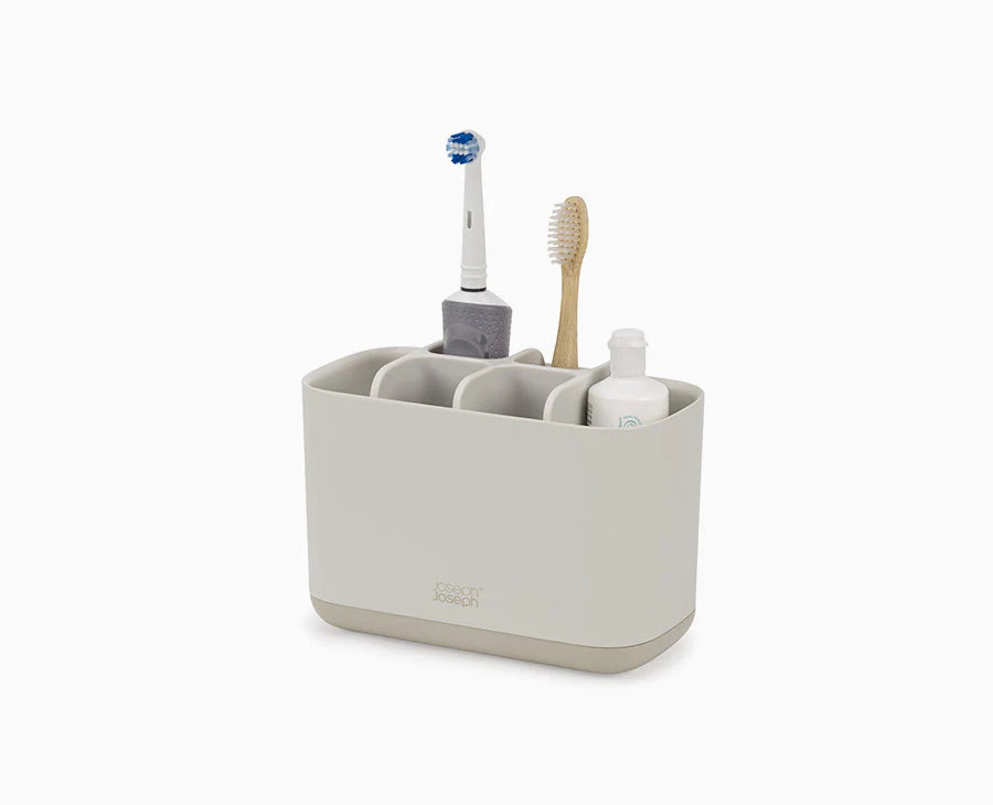 EasyStore™ Porta spazzolini grande - color ecrù opaco