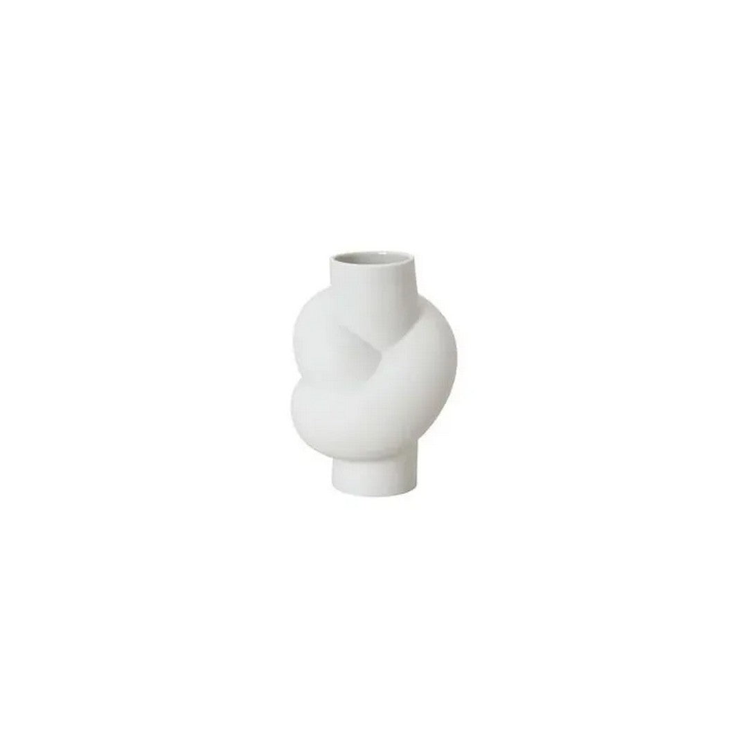 Rosenthal Vaso in porcellana 14 cm  Node Weiss Matt - 4012438587943