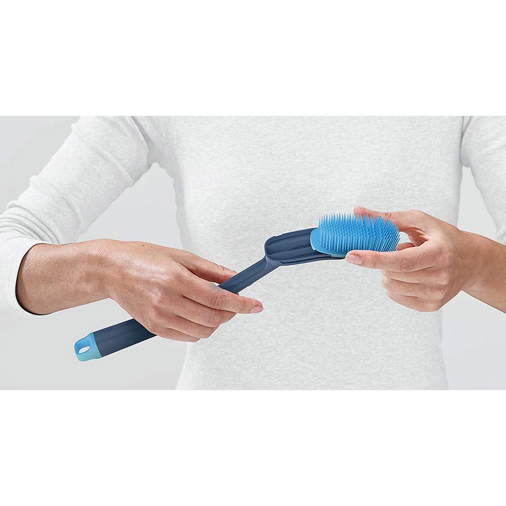 Set di spazzole e lavapiatti 2 pezzi CleanTech - blu