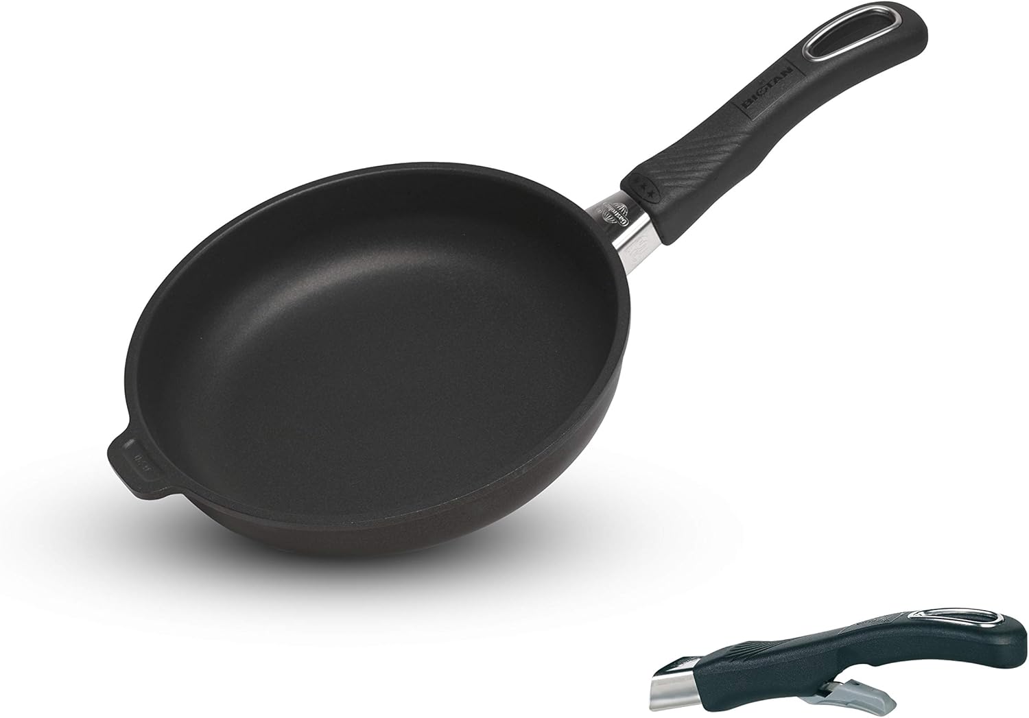 Gastrolux , Biotan, Frying Pan 20 cm INDUCTION with Detachable Handle