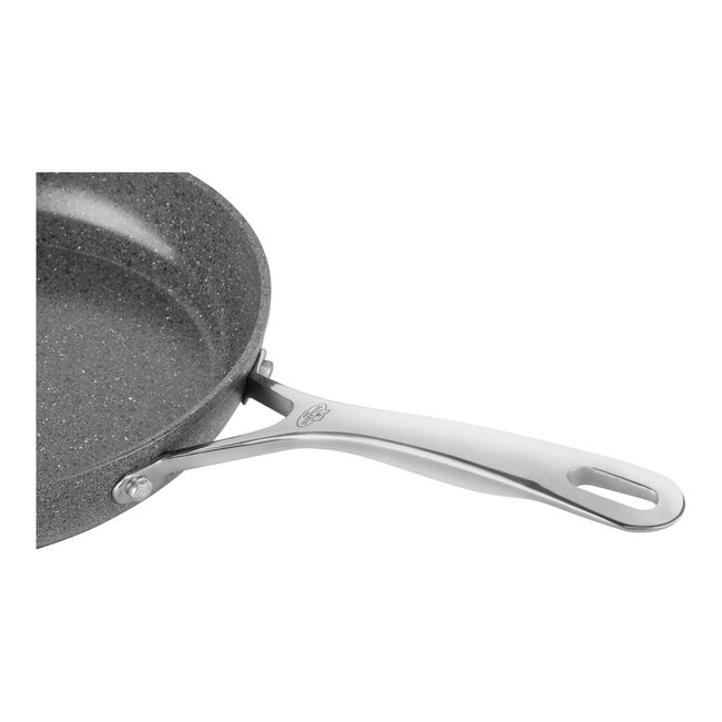 SALINA Padella in Alluminio Antiaderente, Base dura Titanio senza Pfas - 24 cm