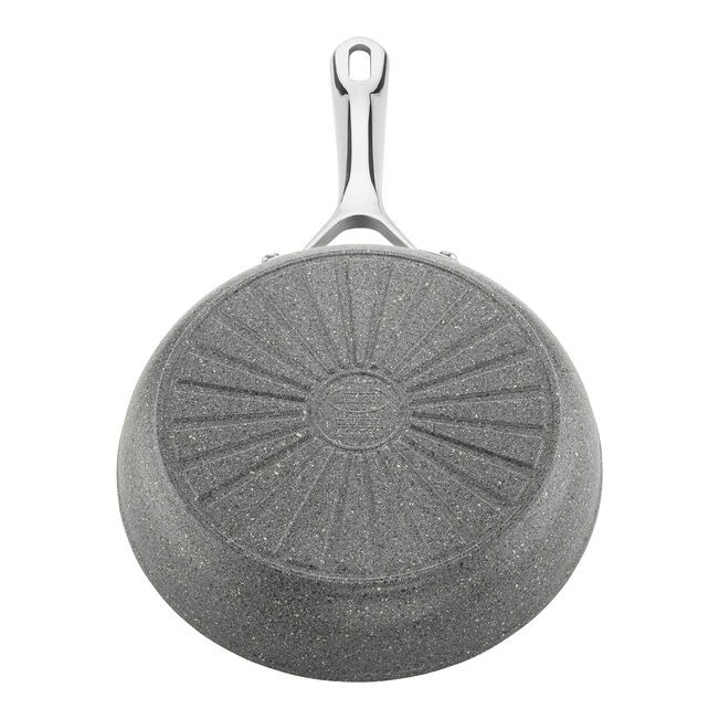 SALINA Padella in Alluminio Antiaderente, Base dura Titanio senza Pfas - 24 cm