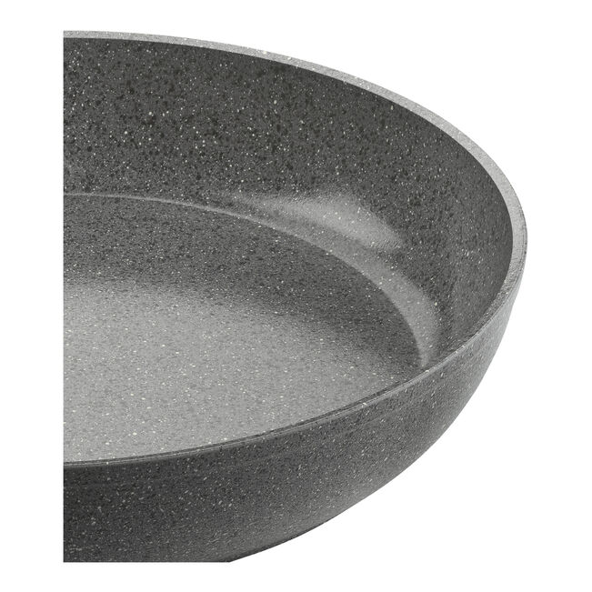 SALINA Padella in Alluminio Antiaderente, Base dura Titanio senza Pfas - 24 cm