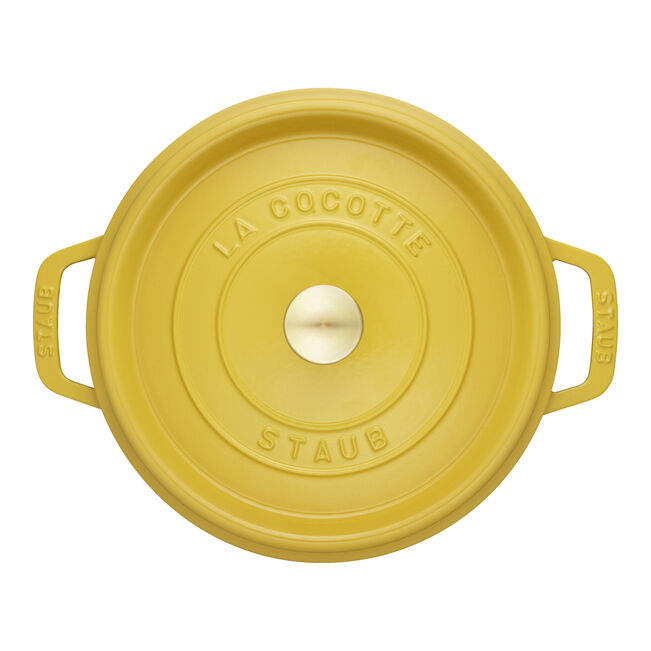 Cocotte rotonda - 24 cm, citron