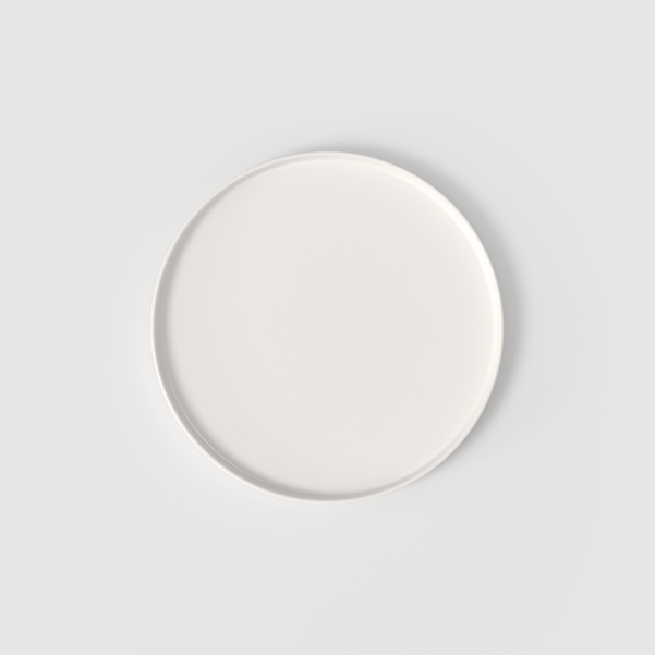 La Boule Piatto piano  bianco, Ø23,8 cm, Premium Porcelain