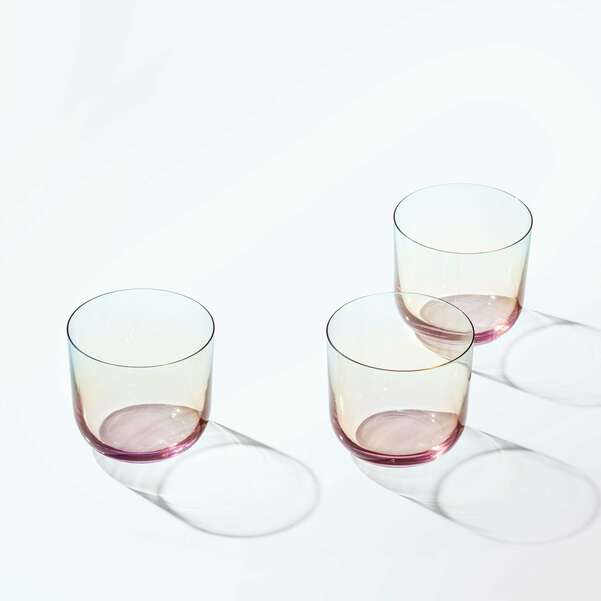 Like Glass set 2 Bicchieri da acqua  multicolore, 200 ml, cristallo