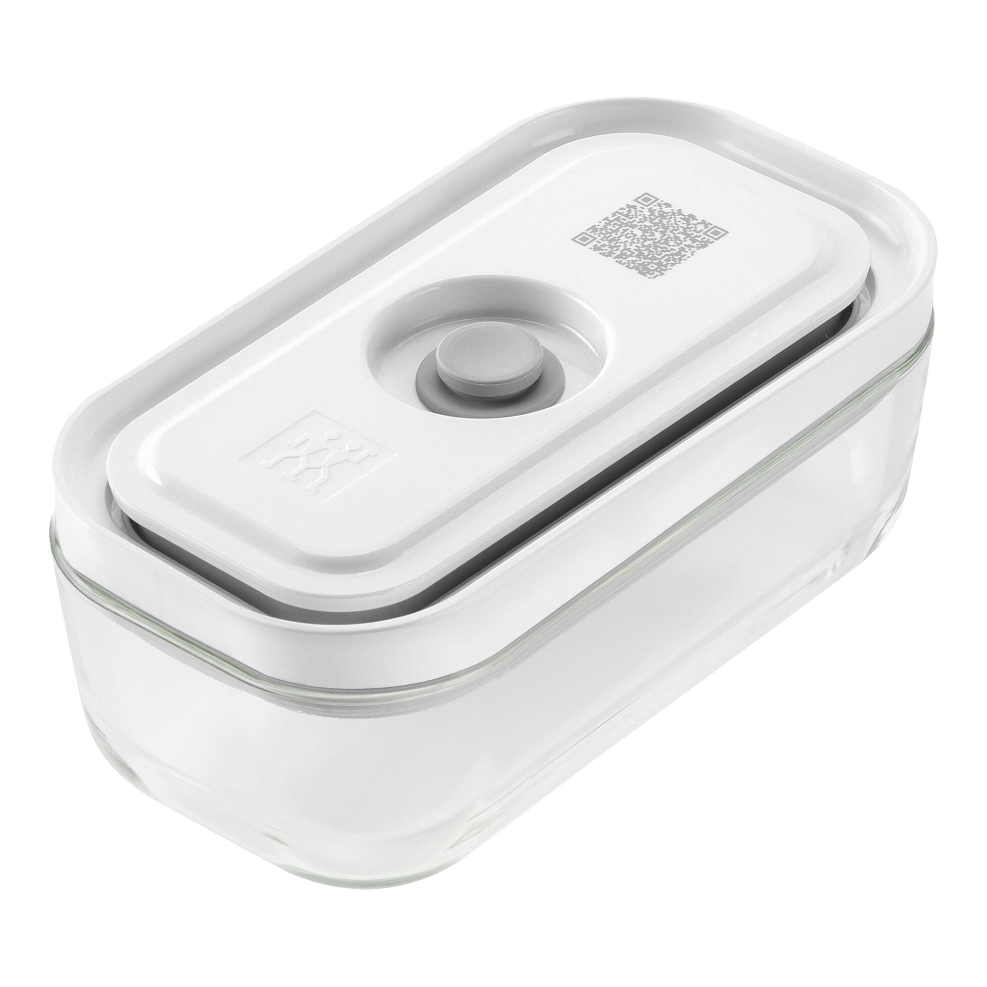Fresh & Save Contenitore sottovuoto S, vetro, grigio