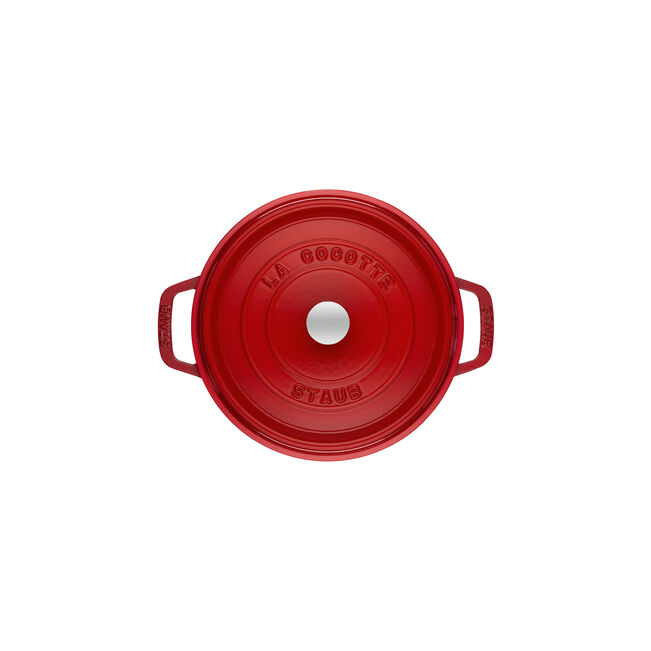 Cocotte rotonda - 30 cm, ciliegia