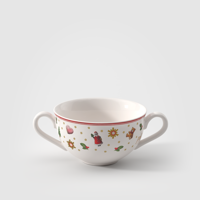 Toy's Delight Ciotola per zuppa  multicolore, Premium Porcelain