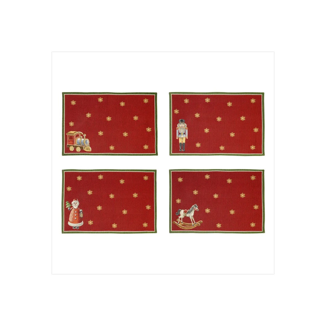 Villeroy & Boch Set di tovagliette anniversario, 4 pezzi