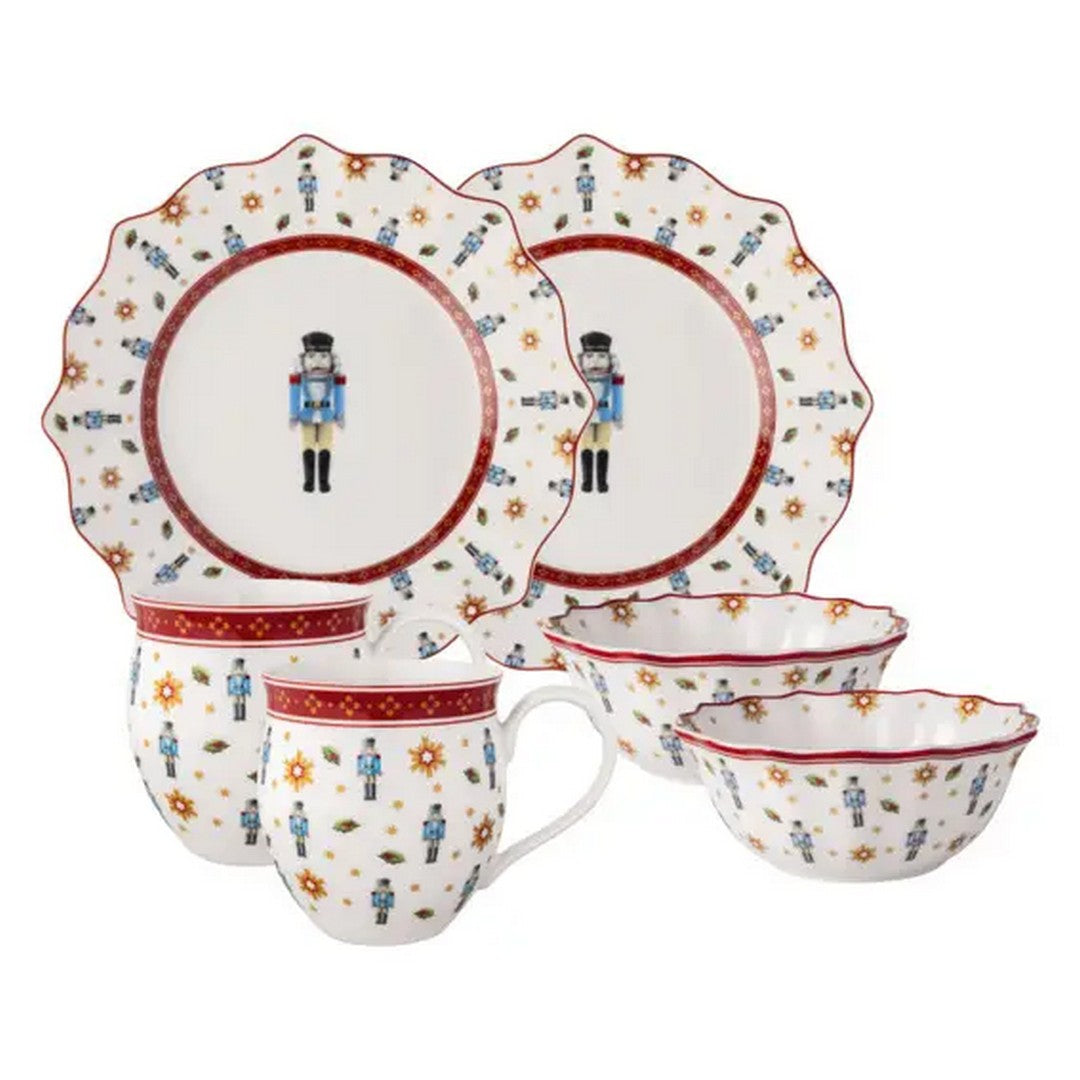 Villeroy & Boch Set per la colazione da 6 pezzi. Schiaccianoci