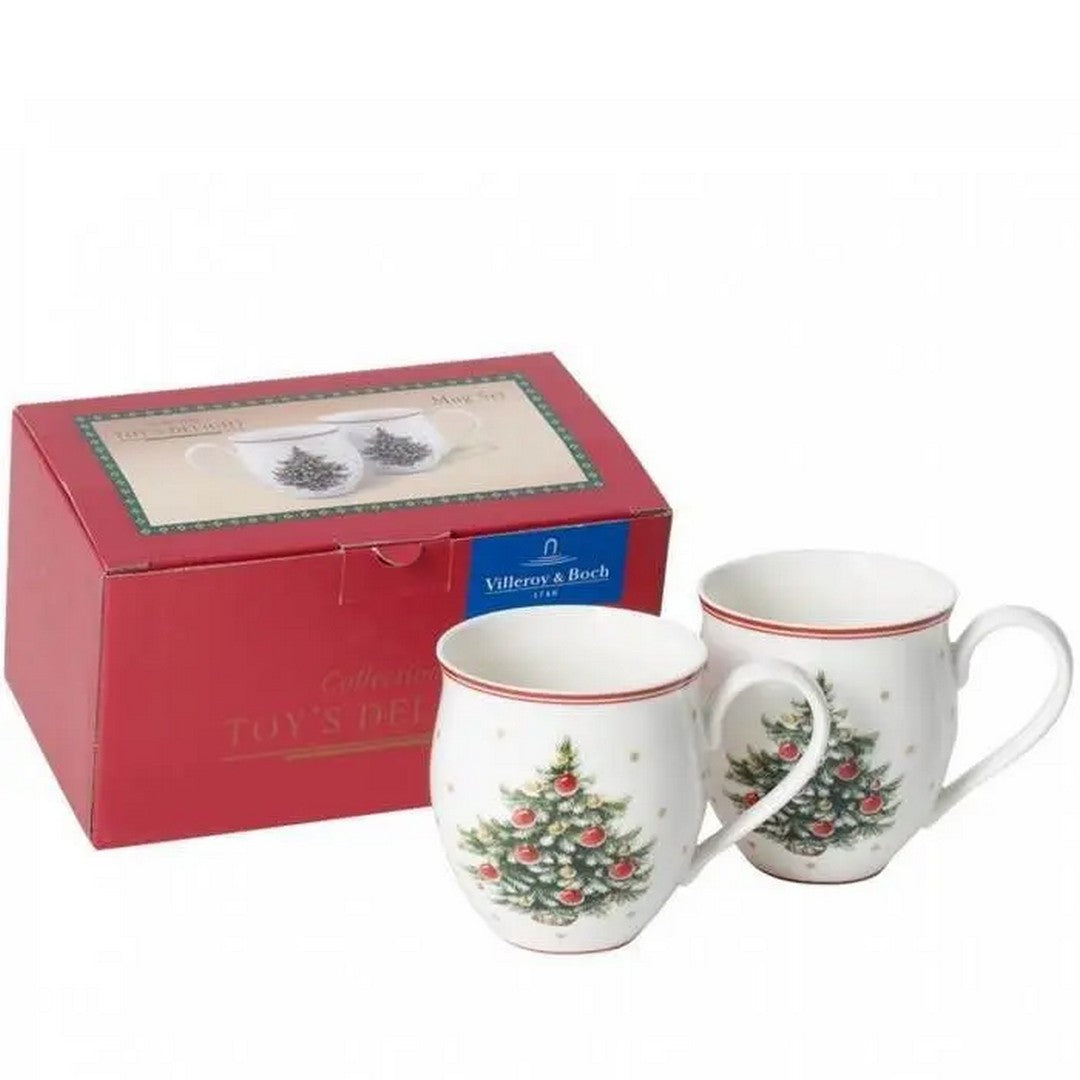 Villeroy & Boch 2 Tazze Mug Albero di Natale