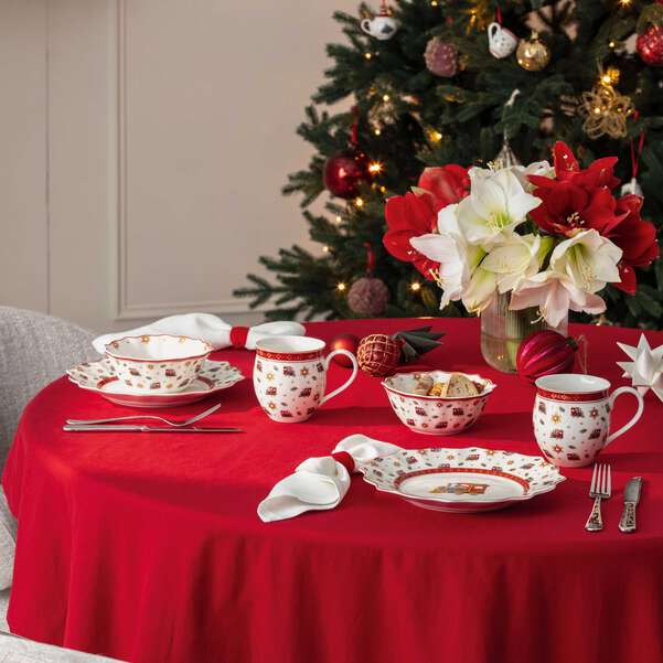 Toy's Delight Set di piatti  multicolore, Premium Porcelain - set 4 piatti