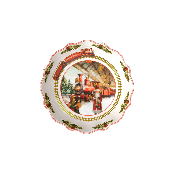 Annual Christmas Edition Ciotola  multicolore, 150 ml, Premium Porcelain
