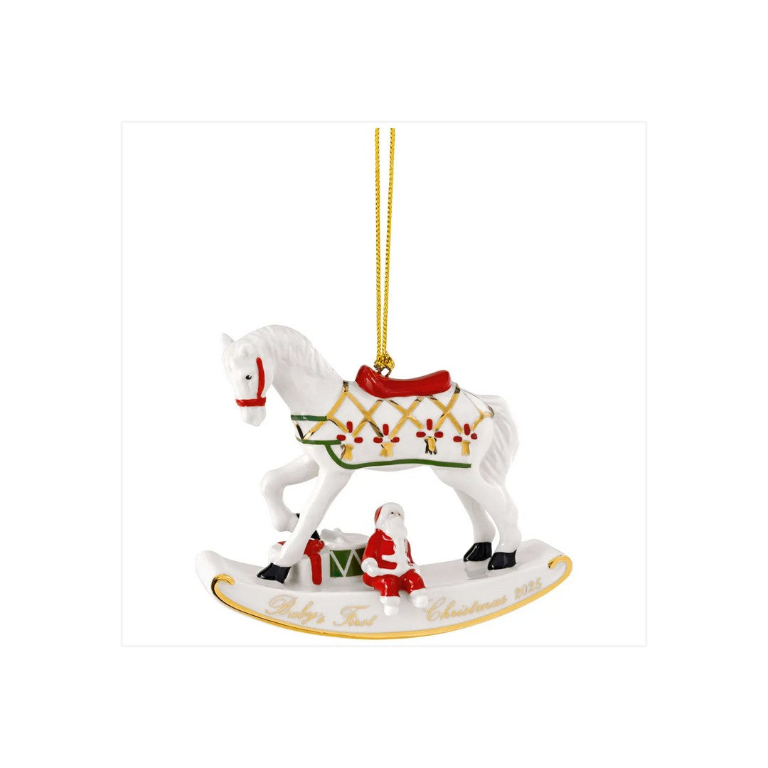 Villeroy & Boch Christmas Classic Addobbo cavallo a dondolo 2025