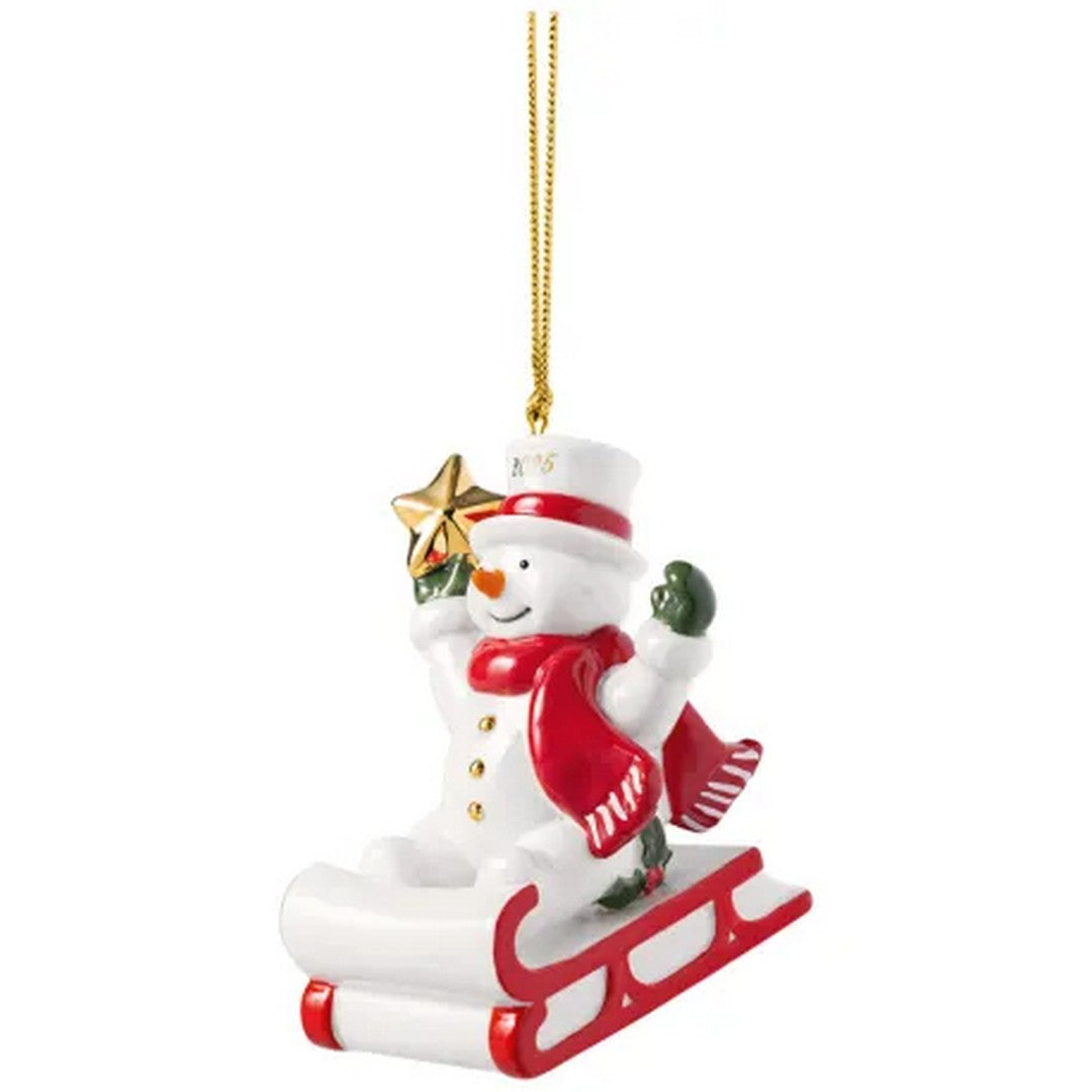 Villeroy & Boch Christmas Classic Addobbo pupazzo di neve 2025