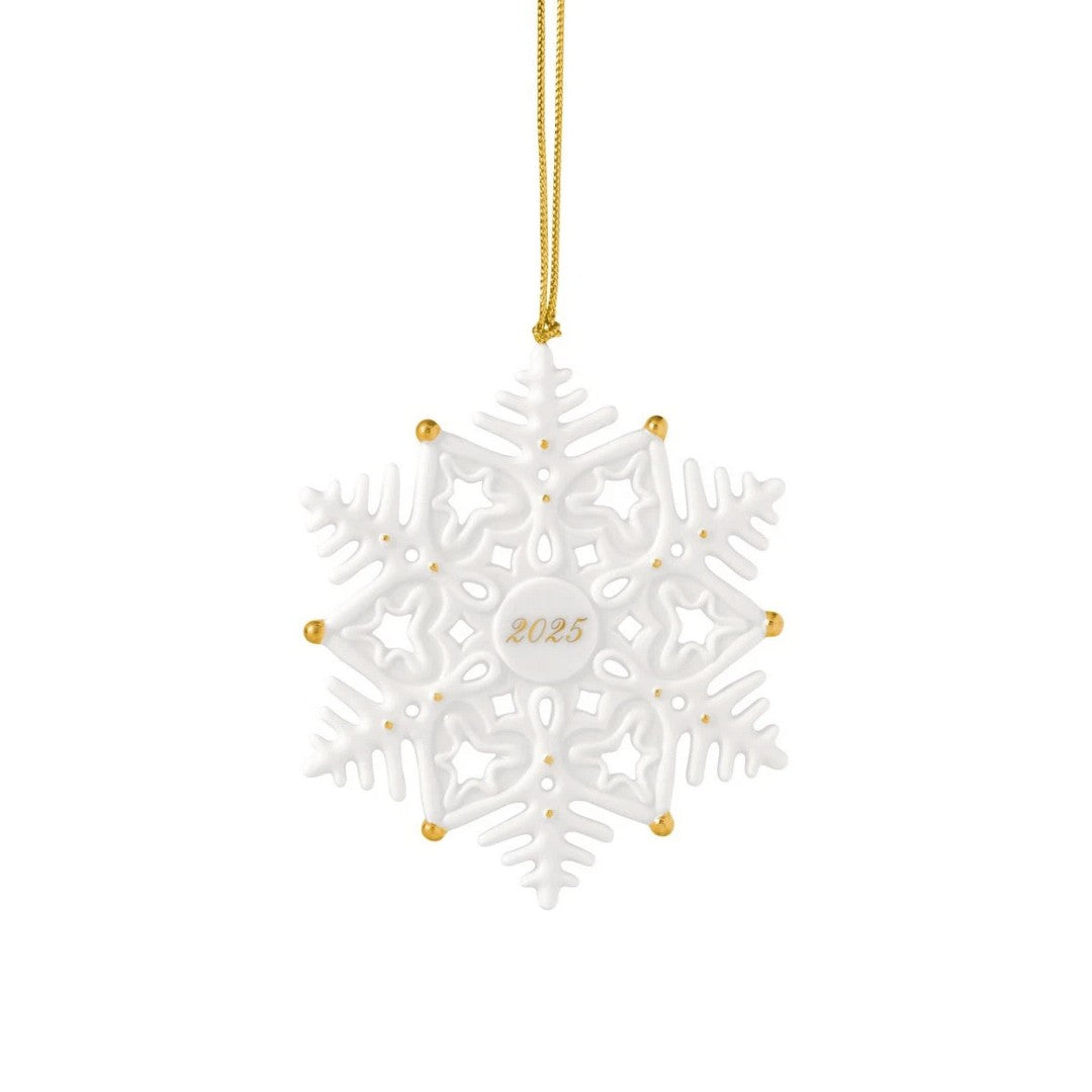 Villeroy & Boch Christmas Classics Ornamento Fiocco Di Neve 10,5 Cm