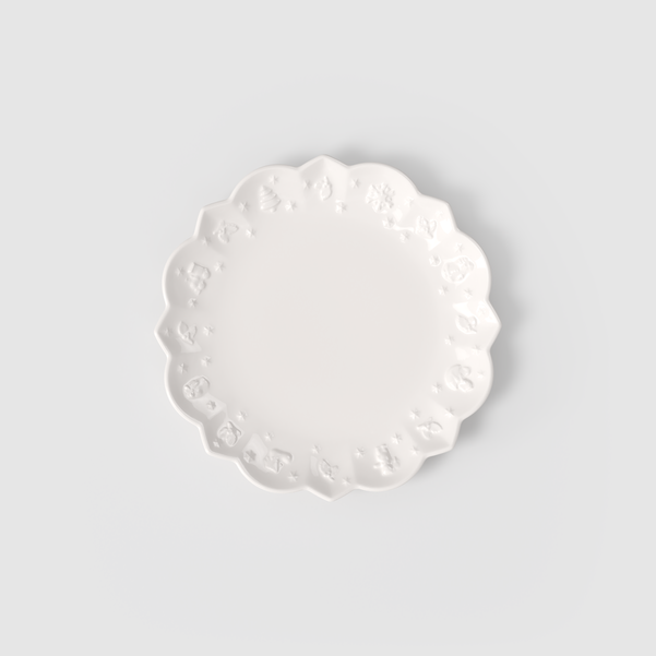 Toy's Delight Royal Classic Piatto da dessert/ colazione  bianco, Ø23,3 cm