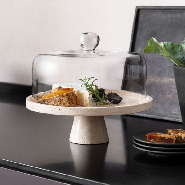 Manufacture Travertine Cloche  trasparenti, vetro borosilicato