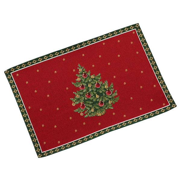 Toy's Delight Tovaglietta  rossa, 48 x 32 x 2 mm