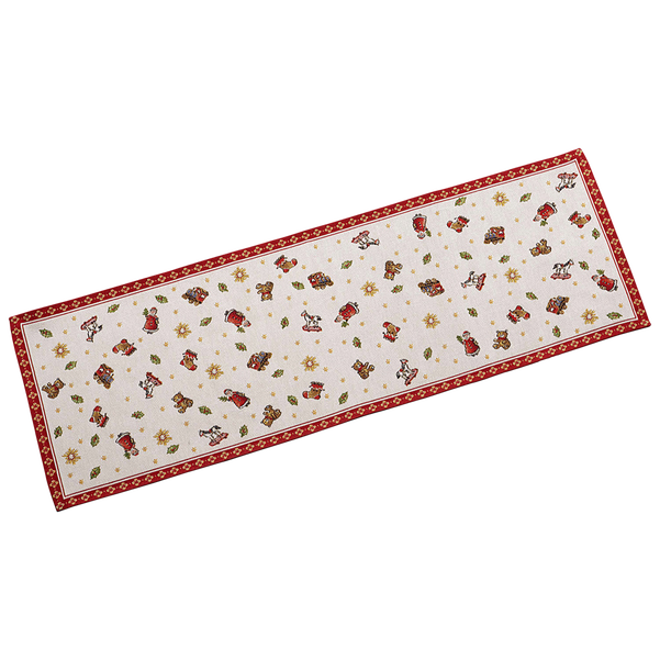 Toy's Delight Runner da tavola  rossa, 96 x 32 x 2 mm