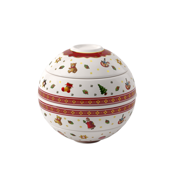Toy's Delight Set per l'aperitivo  rosso, Premium Porcelain