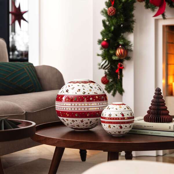 Toy's Delight Set per l'aperitivo  rosso, Premium Porcelain