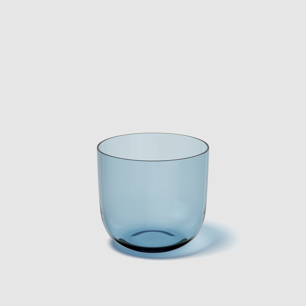 Like Glass set 2 Bicchieri da acqua  blu, 200 ml, cristallo