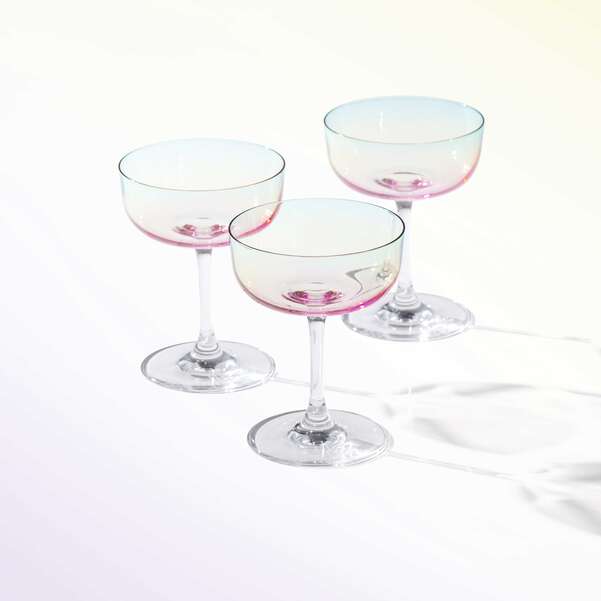 Like Glass set 2 Coppe da champagne/ spumante  multicolore, 120 ml, cristallo