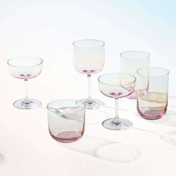Like Glass set 2 Coppe da champagne/ spumante  multicolore, 120 ml, cristallo