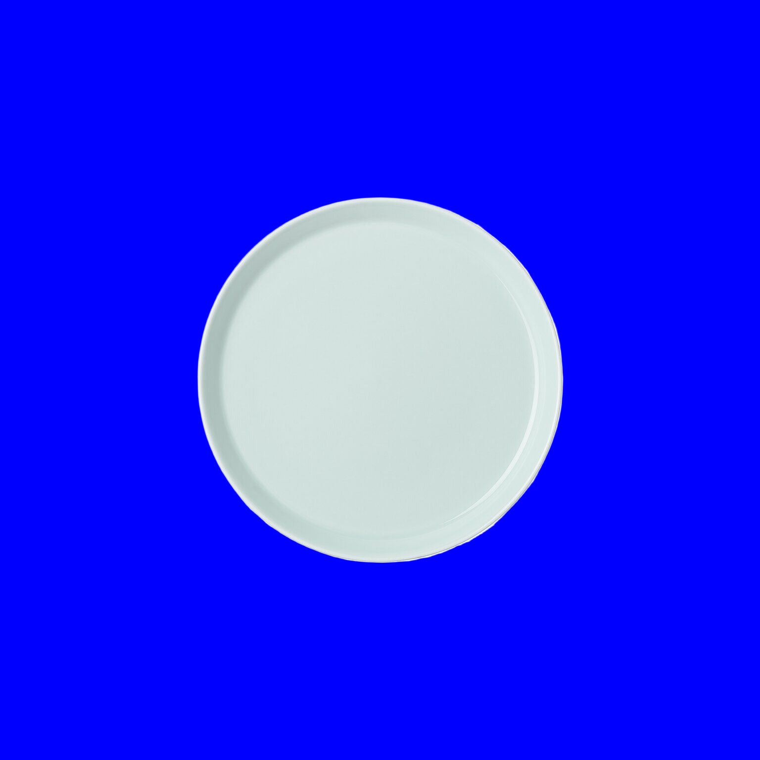 Tric Blue Fog Piatto piano con falda 18 cm