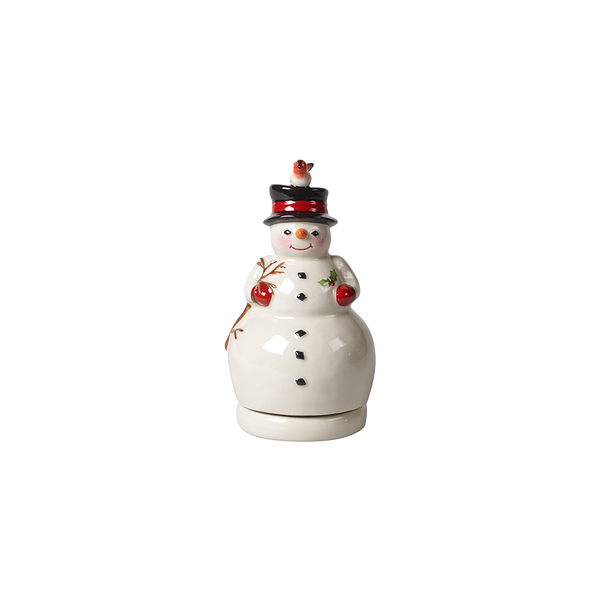 Nostalgic Melody Carillon Natale  bianco, 8 x 8 x 15 cm