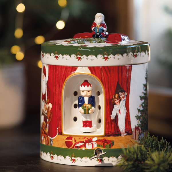 Christmas Toy's Carillon Natale  multicolore, 16,9 x 16,9 x 22 cm