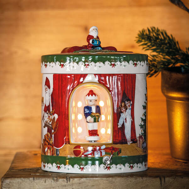 Christmas Toy's Carillon Natale  multicolore, 16,9 x 16,9 x 22 cm
