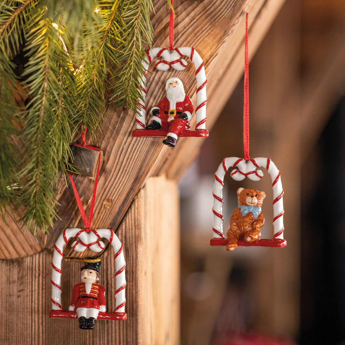 Nostalgic Ornaments Addobbi natalizi  multicolore - set 3 pezzi