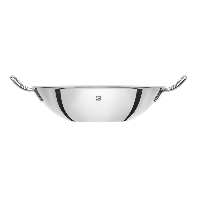 Plus Wok - 32 cm, 18/10 acciaio inossidabile