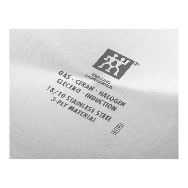 Plus Wok - 32 cm, 18/10 acciaio inossidabile