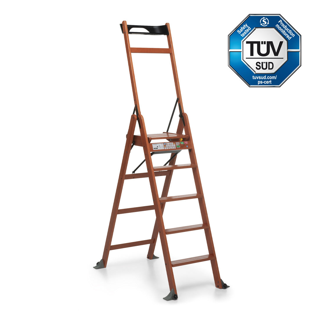 La Scala 5.0 Noce pieghevole in legno Made in Italy