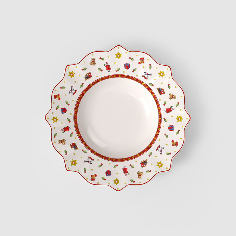 Toy's Delight Piatto fondo  bianco, Ø26,4 cm, Premium Porcelain