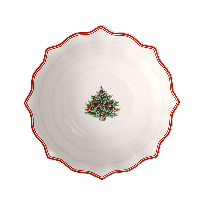 Toy's Delight Ciotola  rossa, 2,8 l, Premium Porcelain