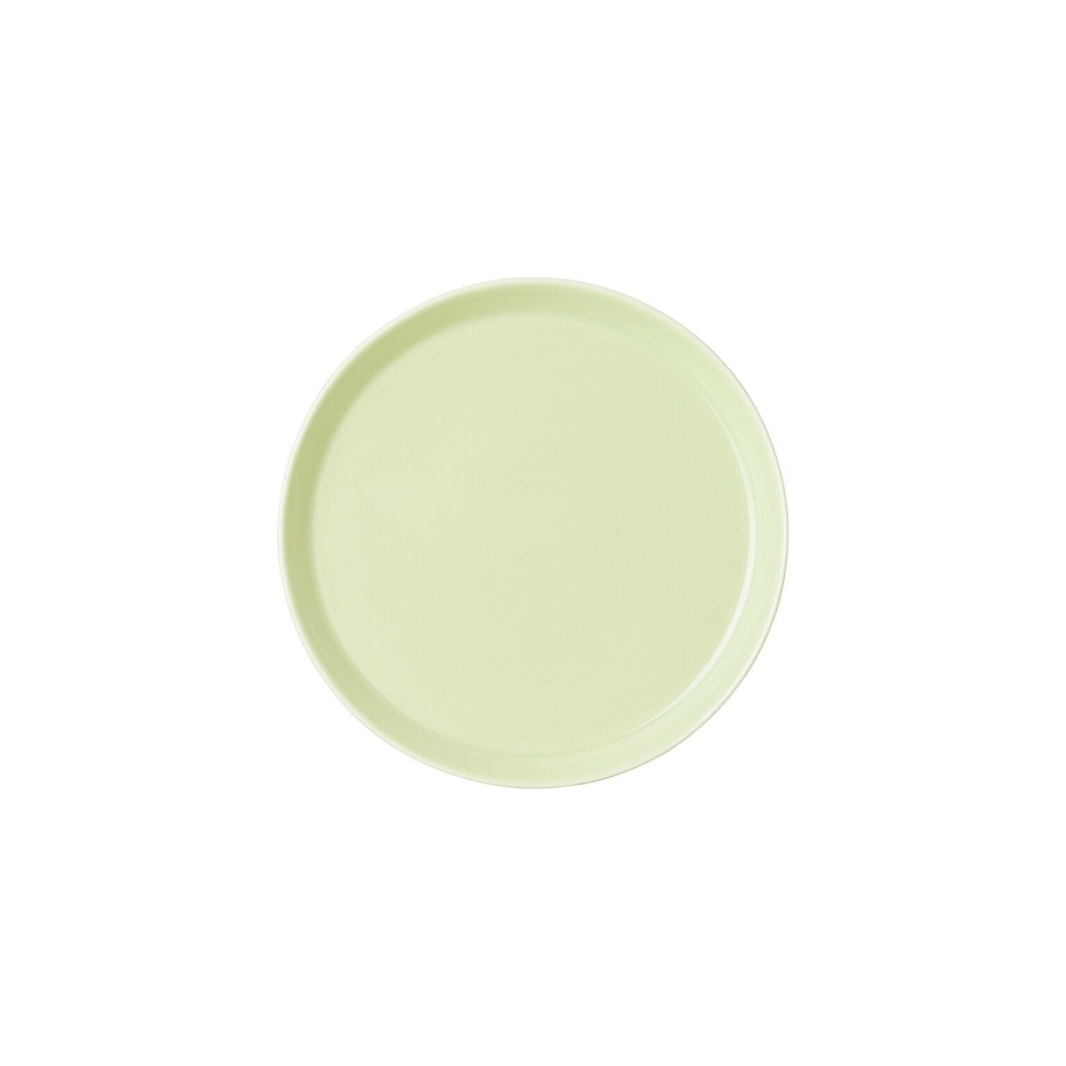 Tric Lime Cream, Piatto piano con falda 18 cm