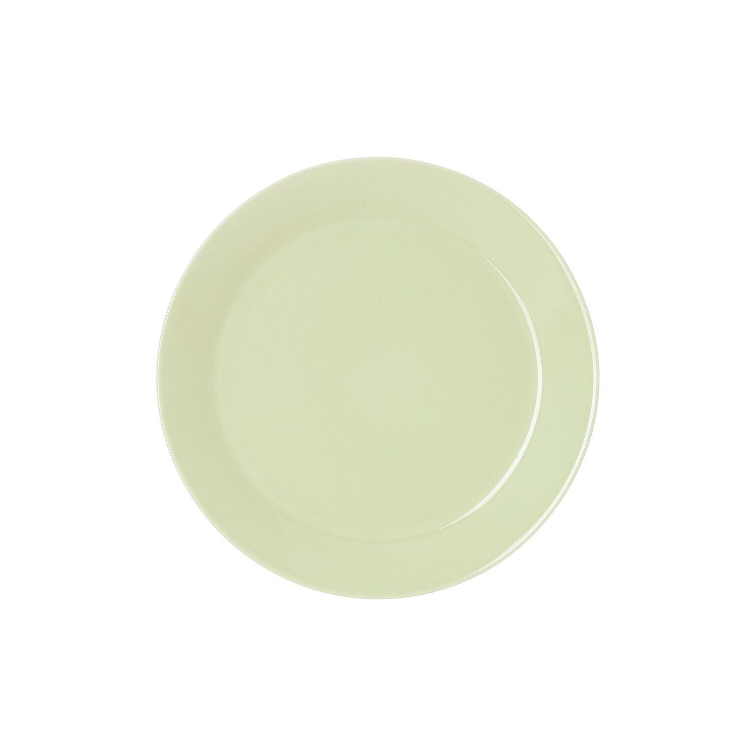 Tric Lime Cream, Piatto piano con falda 22 cm