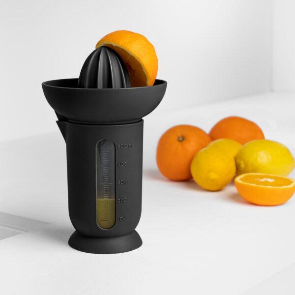 Spremiagrumi UFO/CARAFFA 2 pezzi - colore carbon black