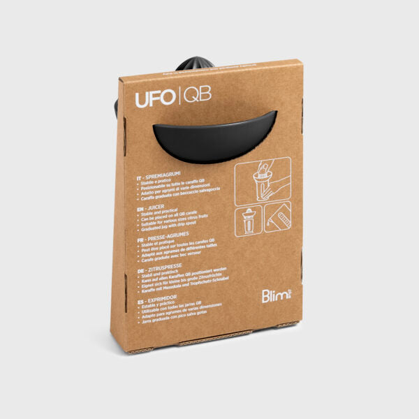 Spremiagrumi UFO/CARAFFA 2 pezzi - colore carbon black