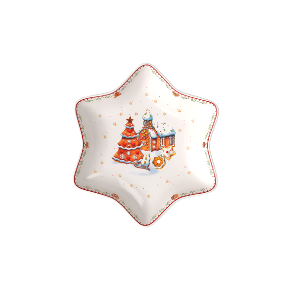 Winter Bakery Delight Ciotola  rossa, 360 ml, Premium Porcelain