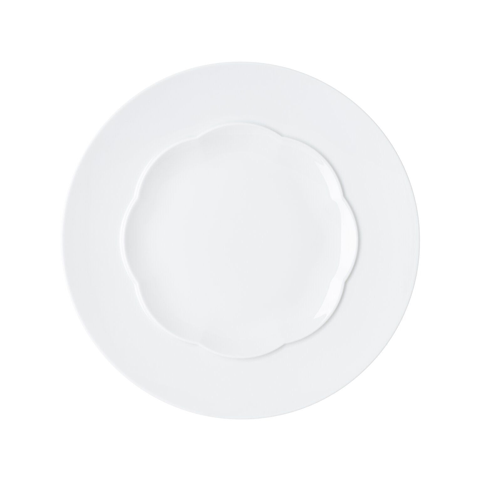 Sonetto Bianco, Piatto 28 cm lucido