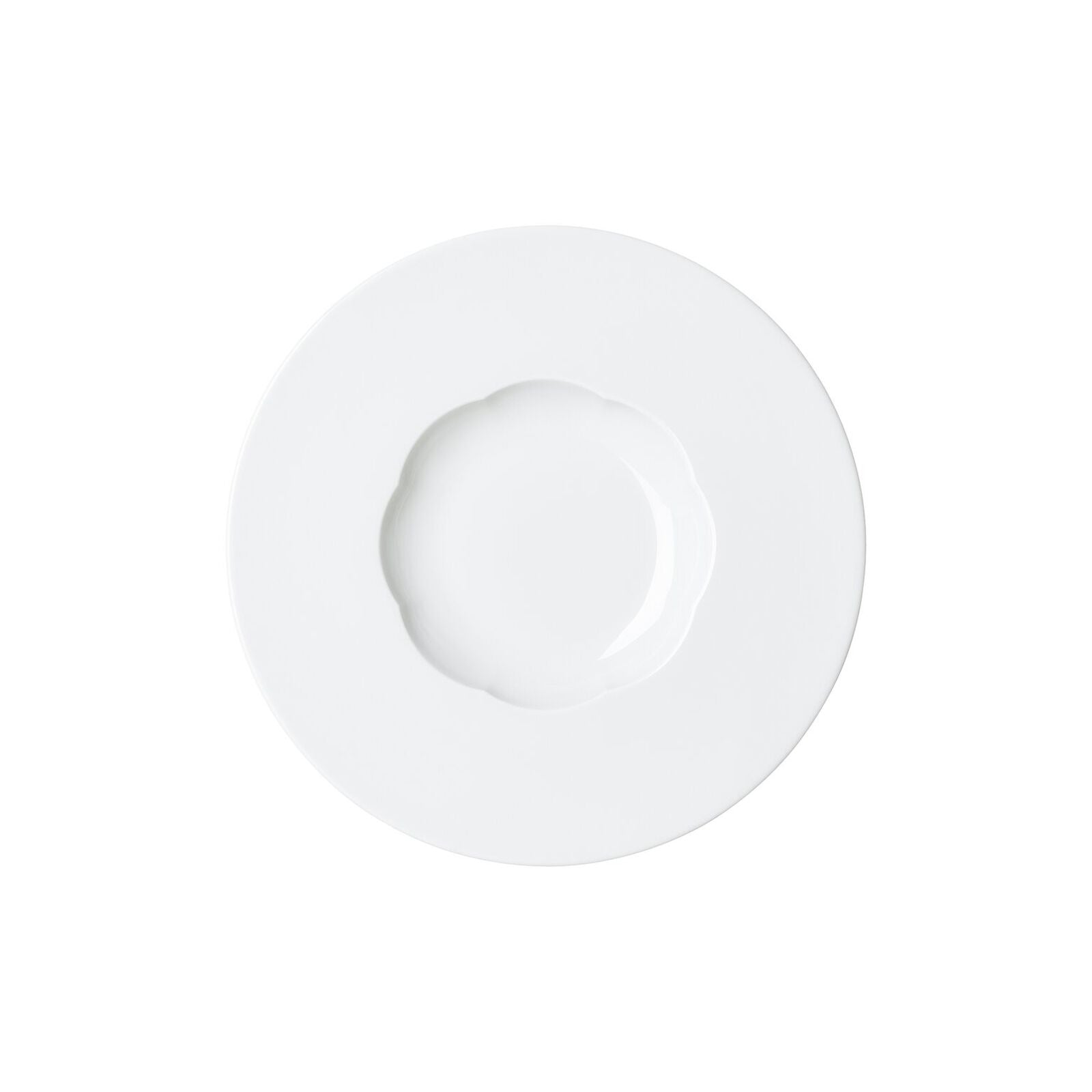Sonetto Bianco Piatto fondo 22 cm lucido