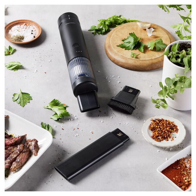 ZWILLING XTEND Aspirabriciole senza filo, Starter set con batteria