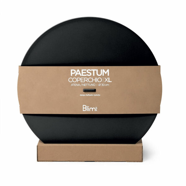 Coperchio Paestum XL 30 cm - colore nero